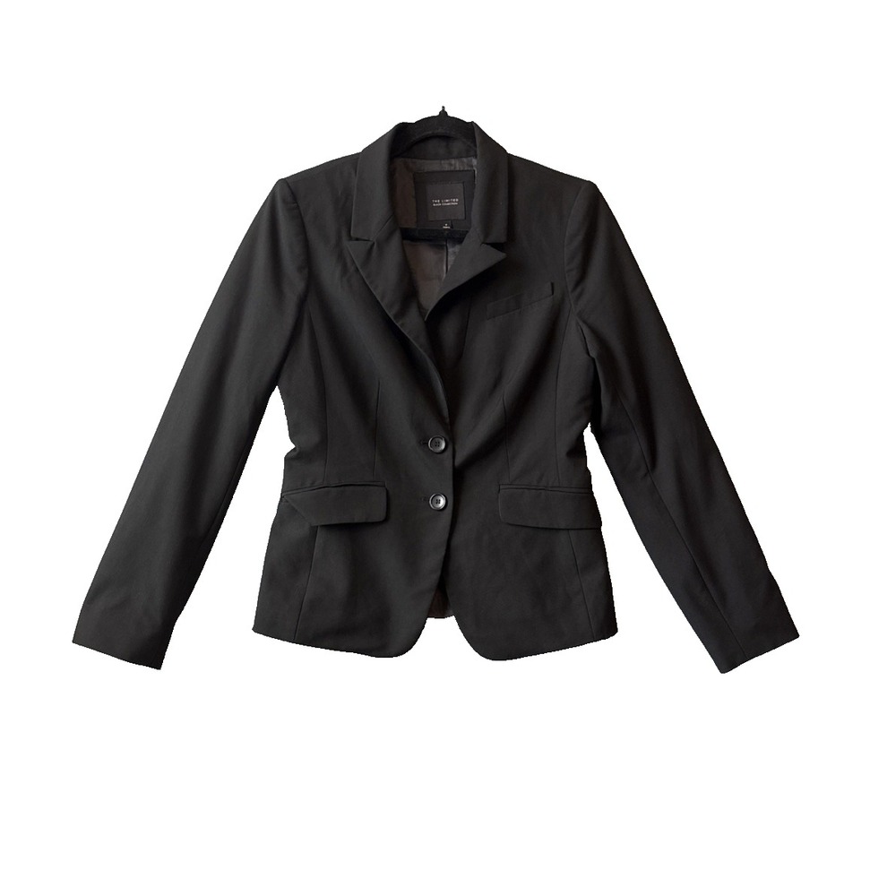 The Limited Black Collection Blazer Jacket 6 Fitted Workwear Business Classic